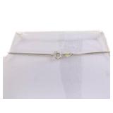 .925 Sterling Silver Art Nouveau Amethyst Pendant Necklace