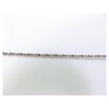 .925 Sterling Silver Amethyst Pendant Necklace