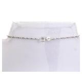 .925 Sterling Silver Amethyst Pendant Necklace