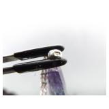 .925 Sterling Silver Amethyst Pendant Necklace