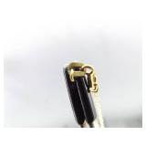 .925 Sterling Silver Carved Rhodochrosite Vermeil Pendant Necklace