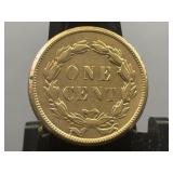 1859 Indian Head Penny Proof? High Grade AU