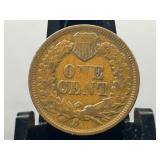 1867 Indian Head Penny VG Grade