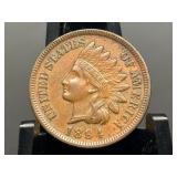 1894 Indian Head Penny XF Grade