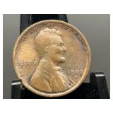 1909-S Lincoln Wheat Penny VG Grade
