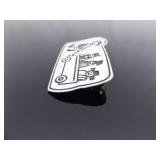 .925 Sterling Silver "Save the Children" Mama Charity Brooch