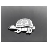 .925 Sterling Silver Turtle Brooch