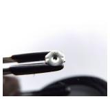 .925 Sterling Silver Art Nouveau Onyx Dangle Post Earrings