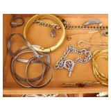 Jewelry Box of Higher End Designer Coro, Trifari, Eisenberg, etc. Costume Jewelry