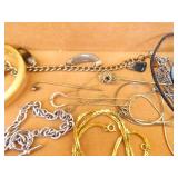 Jewelry Box of Higher End Designer Coro, Trifari, Eisenberg, etc. Costume Jewelry