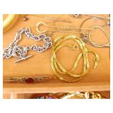 Jewelry Box of Higher End Designer Coro, Trifari, Eisenberg, etc. Costume Jewelry