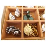 Jewelry Box of Higher End Designer Coro, Trifari, Eisenberg, etc. Costume Jewelry