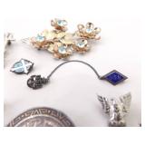 297 Grams of Wearable and Scrap .925 Sterling Silver Jewelry