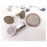 297 Grams of Wearable and Scrap .925 Sterling Silver Jewelry