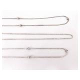 297 Grams of Wearable and Scrap .925 Sterling Silver Jewelry