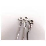 297 Grams of Wearable and Scrap .925 Sterling Silver Jewelry