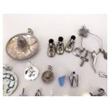 297 Grams of Wearable and Scrap .925 Sterling Silver Jewelry