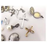 297 Grams of Wearable and Scrap .925 Sterling Silver Jewelry