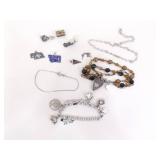 297 Grams of Wearable and Scrap .925 Sterling Silver Jewelry