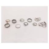 297 Grams of Wearable and Scrap .925 Sterling Silver Jewelry