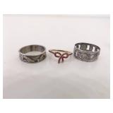 297 Grams of Wearable and Scrap .925 Sterling Silver Jewelry