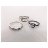 297 Grams of Wearable and Scrap .925 Sterling Silver Jewelry