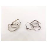 297 Grams of Wearable and Scrap .925 Sterling Silver Jewelry