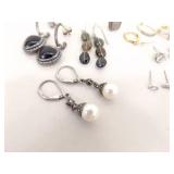 297 Grams of Wearable and Scrap .925 Sterling Silver Jewelry