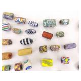Lot of Antique Venetian Millefiori African Trade Beads