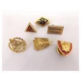 Lot of Misc. Gold Filled etc. Vintage Fraternal, Rotary, Club, etc. Pins