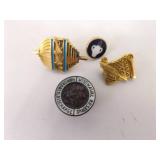 Lot of Misc. Gold Filled etc. Vintage Fraternal, Rotary, Club, etc. Pins