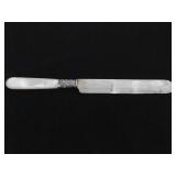 Lot of 8 Sterling Silver .925 Handled Mother of Pearl etc. Knives