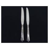 Lot of 8 Sterling Silver .925 Handled Mother of Pearl etc. Knives