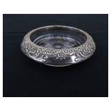 Lot of 6 Sterling Silver .925 Rimmed Coasters