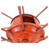 Antique Dixon Metal Fire Hose Holder Reel