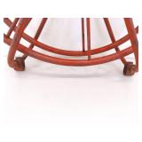 Antique Dixon Metal Fire Hose Holder Reel