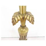 Vintage Rembrandt Brass Hollywood Regency 29" Tall WORKING Table Lamp