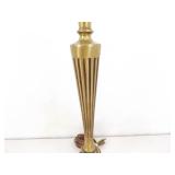 Vintage Rembrandt Brass Hollywood Regency 29" Tall WORKING Table Lamp