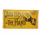 Antique Lenox Soap Wood Crate Sign