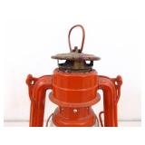 Lot of Vintage Feuerhand 175 Oil Lantern, Camping Utensil Set, Pocket Knives, etc.