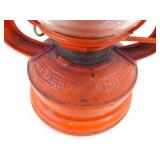 Lot of Vintage Feuerhand 175 Oil Lantern, Camping Utensil Set, Pocket Knives, etc.