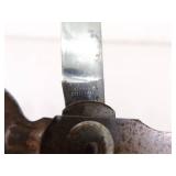 Lot of Vintage Feuerhand 175 Oil Lantern, Camping Utensil Set, Pocket Knives, etc.