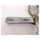 Lot of Vintage Feuerhand 175 Oil Lantern, Camping Utensil Set, Pocket Knives, etc.