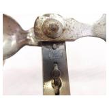 Lot of Vintage Feuerhand 175 Oil Lantern, Camping Utensil Set, Pocket Knives, etc.