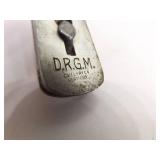 Lot of Vintage Feuerhand 175 Oil Lantern, Camping Utensil Set, Pocket Knives, etc.