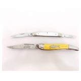 Lot of Vintage Feuerhand 175 Oil Lantern, Camping Utensil Set, Pocket Knives, etc.