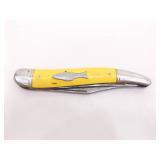 Lot of Vintage Feuerhand 175 Oil Lantern, Camping Utensil Set, Pocket Knives, etc.