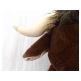 LARGE As New With Tags Goffa 3 Foot Bull Plush Toy