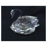 2 Larger 3" Swarovski Swan Figurines