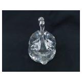 2 Larger 3" Swarovski Swan Figurines